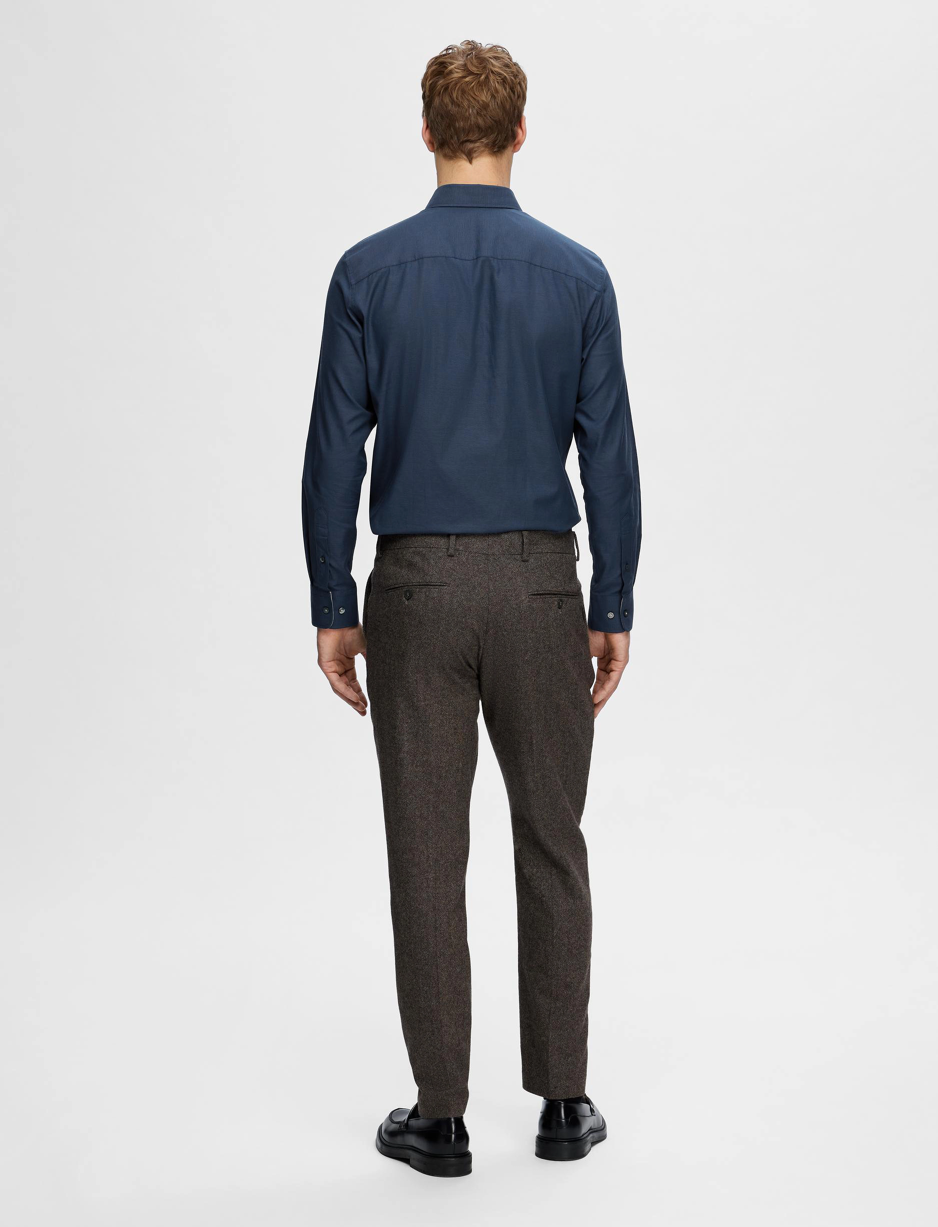 Selected - SLHSLIMDETAIL SHIRT LS CLASSIC NOOS - navy blazer - 3