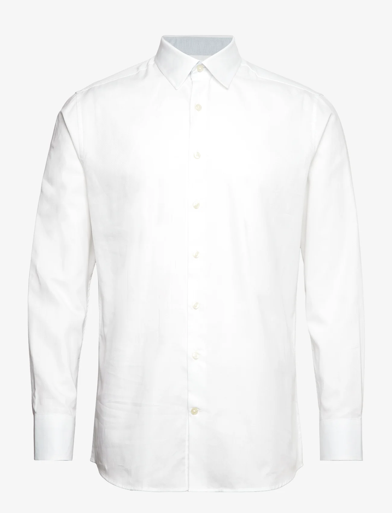 Selected Homme - SLHSLIMDETAIL SHIRT LS CLASSIC NOOS - laveste priser - white - 0