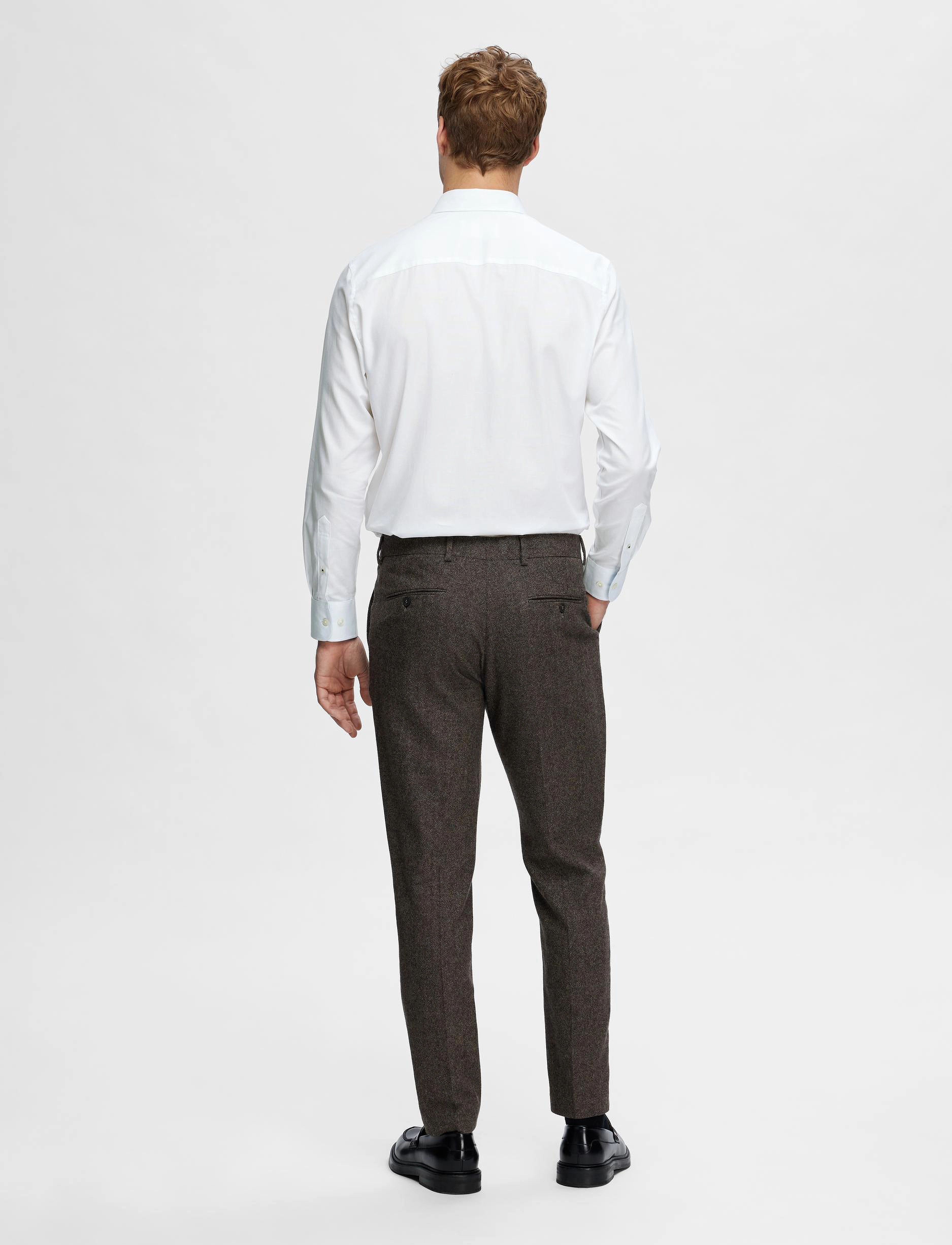 Selected - SLHSLIMDETAIL SHIRT LS CLASSIC NOOS - white - 3