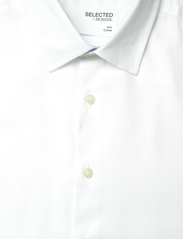 Selected Homme - SLHSLIMDETAIL SHIRT LS CLASSIC NOOS - laveste priser - white - 2