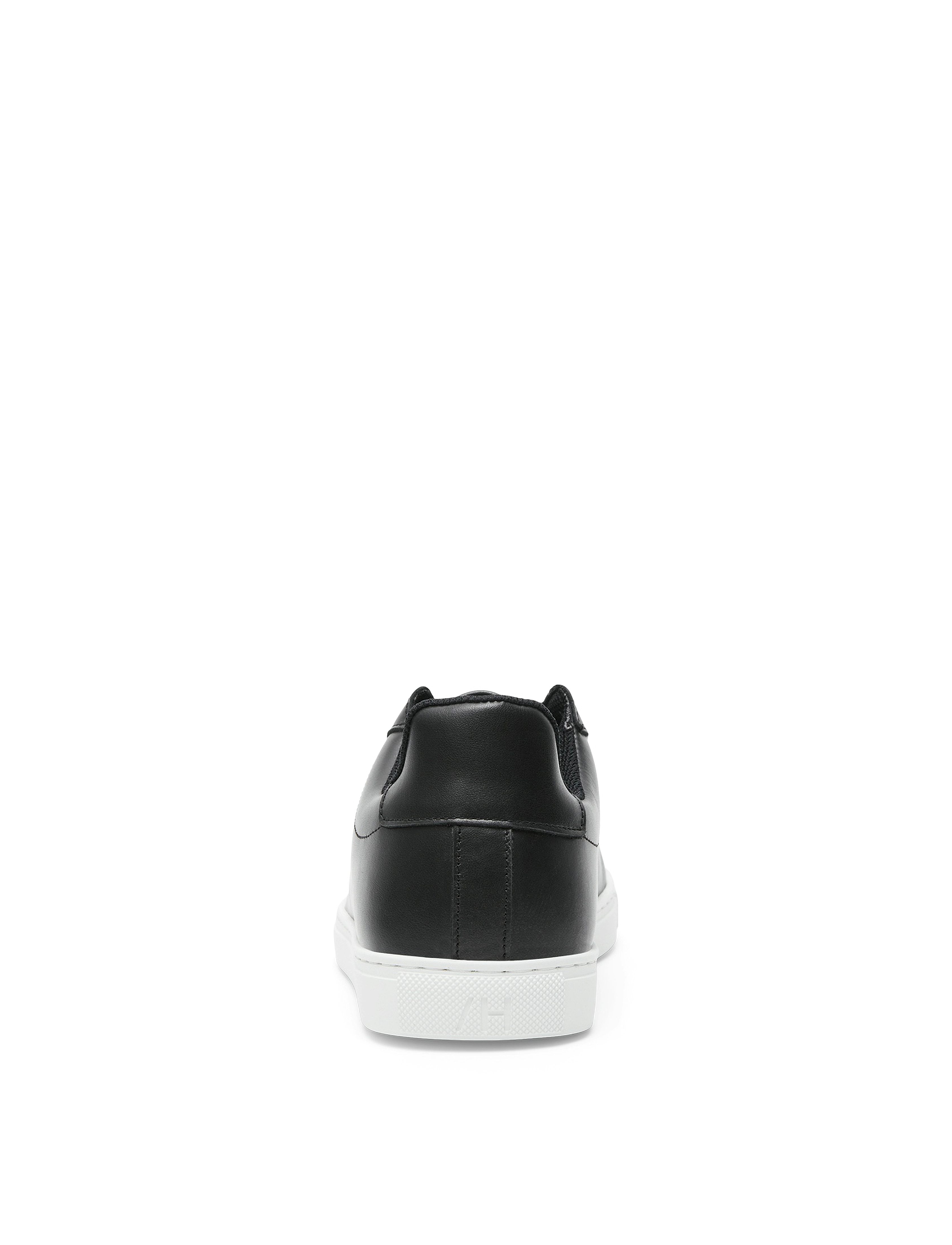 Selected Homme - SLHEVAN NEW LEATHER SNEAKER NOOS O - black - 2