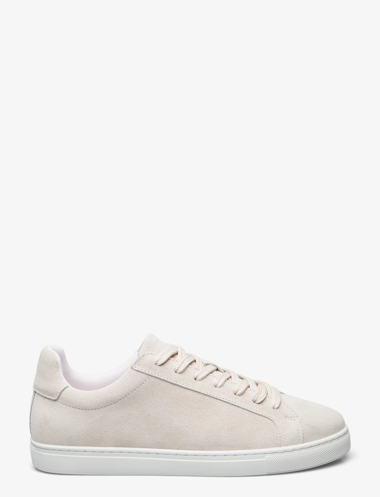Selected Homme - SLHEVAN NEW SUEDE SNEAKER - przed kostkę - white - 1