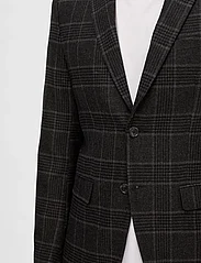 Selected Homme - SLHSLIM-ELI CHECK WOOL BLZ B NOOS - double breasted blazers - grey - 5