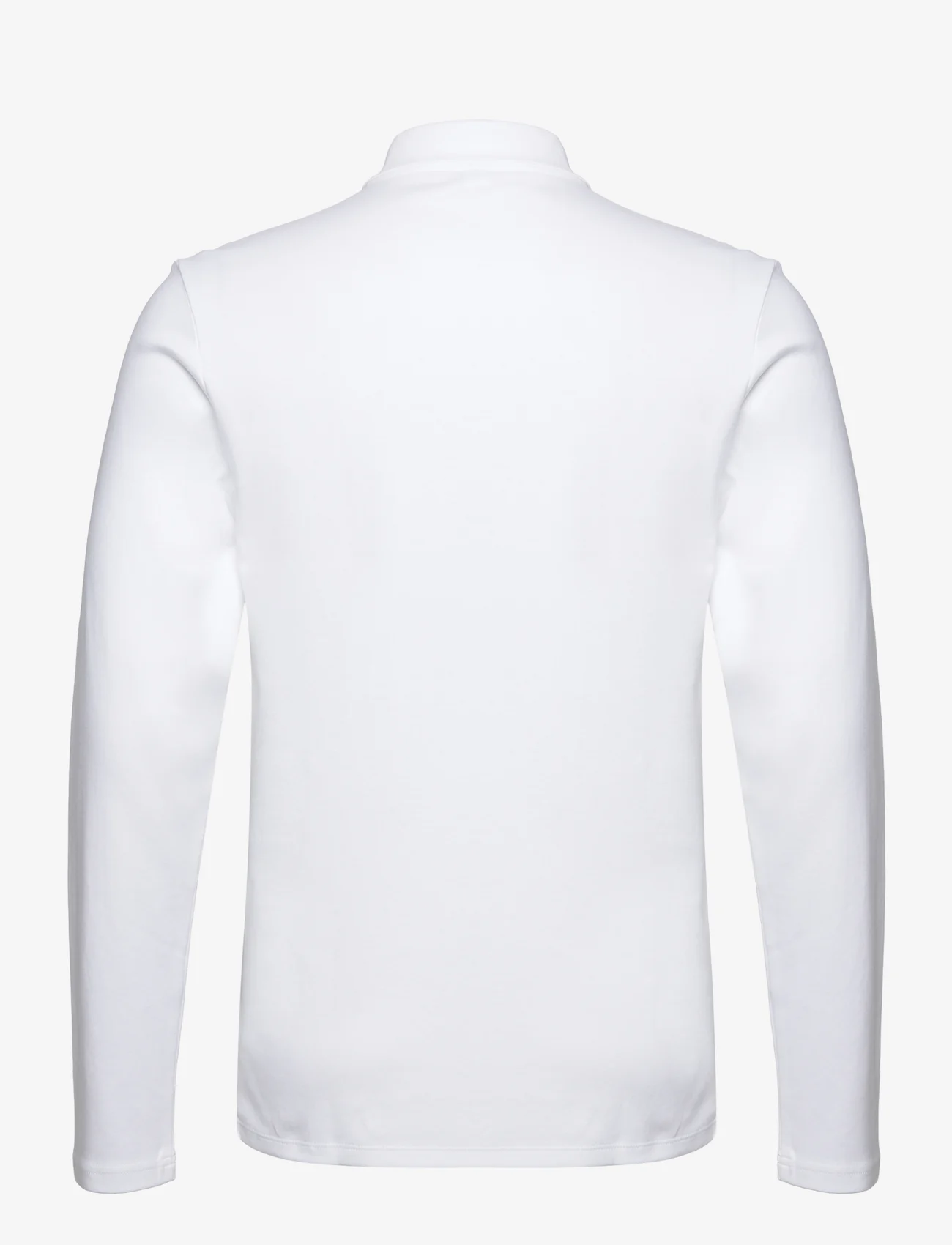 Selected Homme - SLHSLIM-TOULOUSE LS POLO B NOOS - gestrickte polohemden - bright white - 1