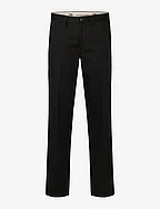 SLHSTRAIGHT-WILLIAM TWIL 196 PANT W NOOS - BLACK