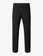 Selected Homme - SLHSLIM-ROBERT FLEX 175 PANTS NOOS - kostiumo kelnės - black - 0