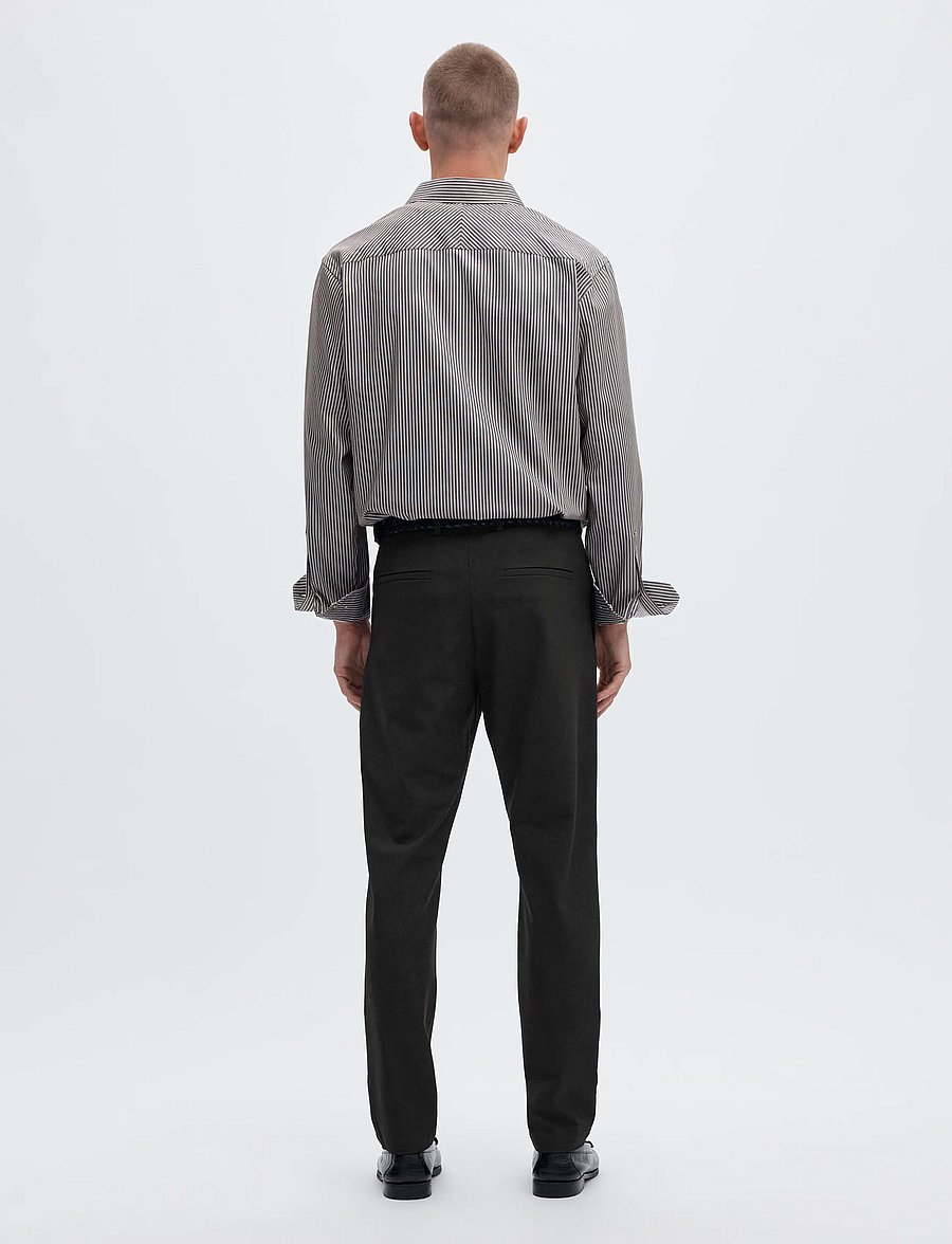 Selected - SLM175-SLIM ROBERT FLEX PANTS NOOS - kostymbyxor - black - 3