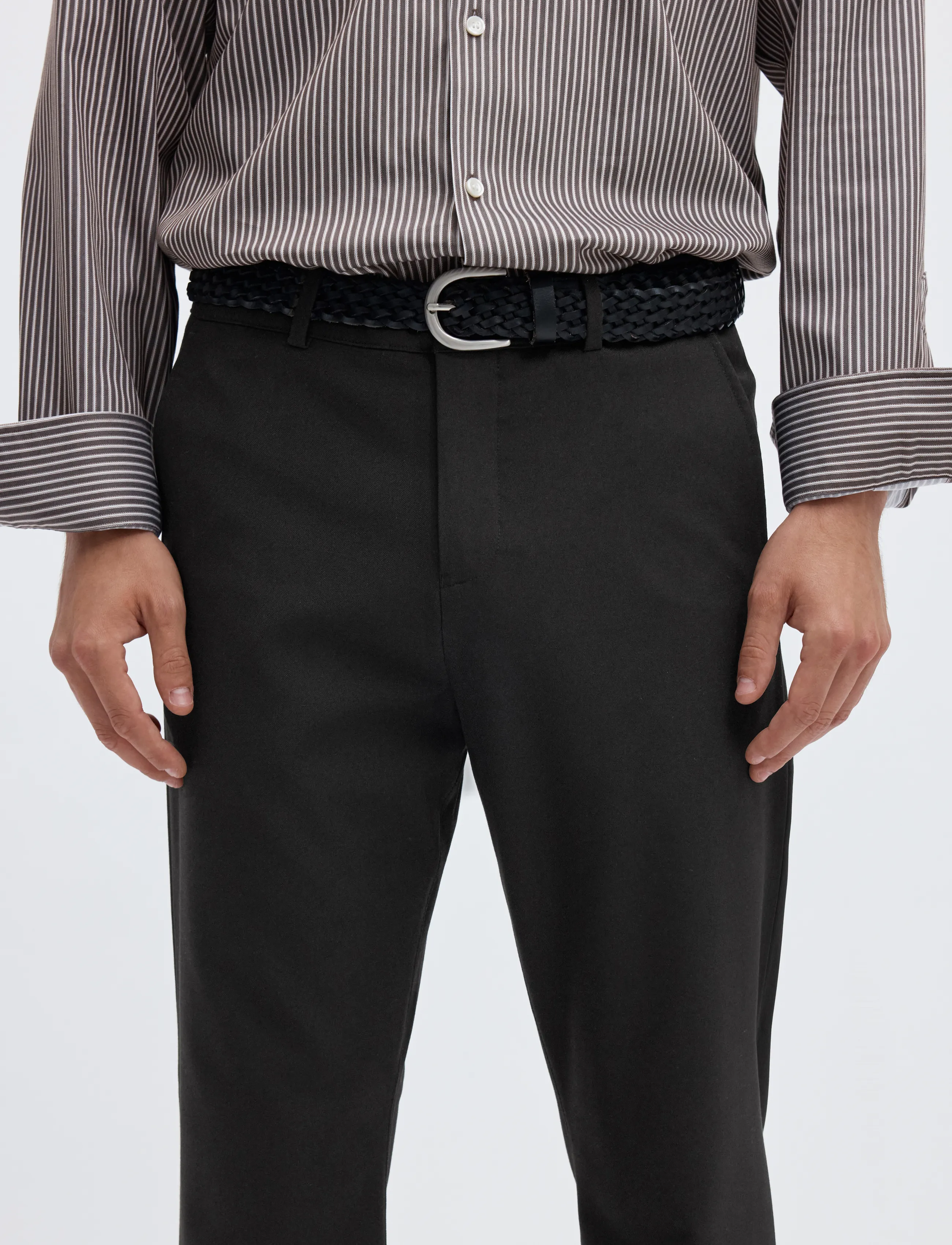 Selected - SLM175-SLIM ROBERT FLEX PANTS NOOS - kostymbyxor - black - 5