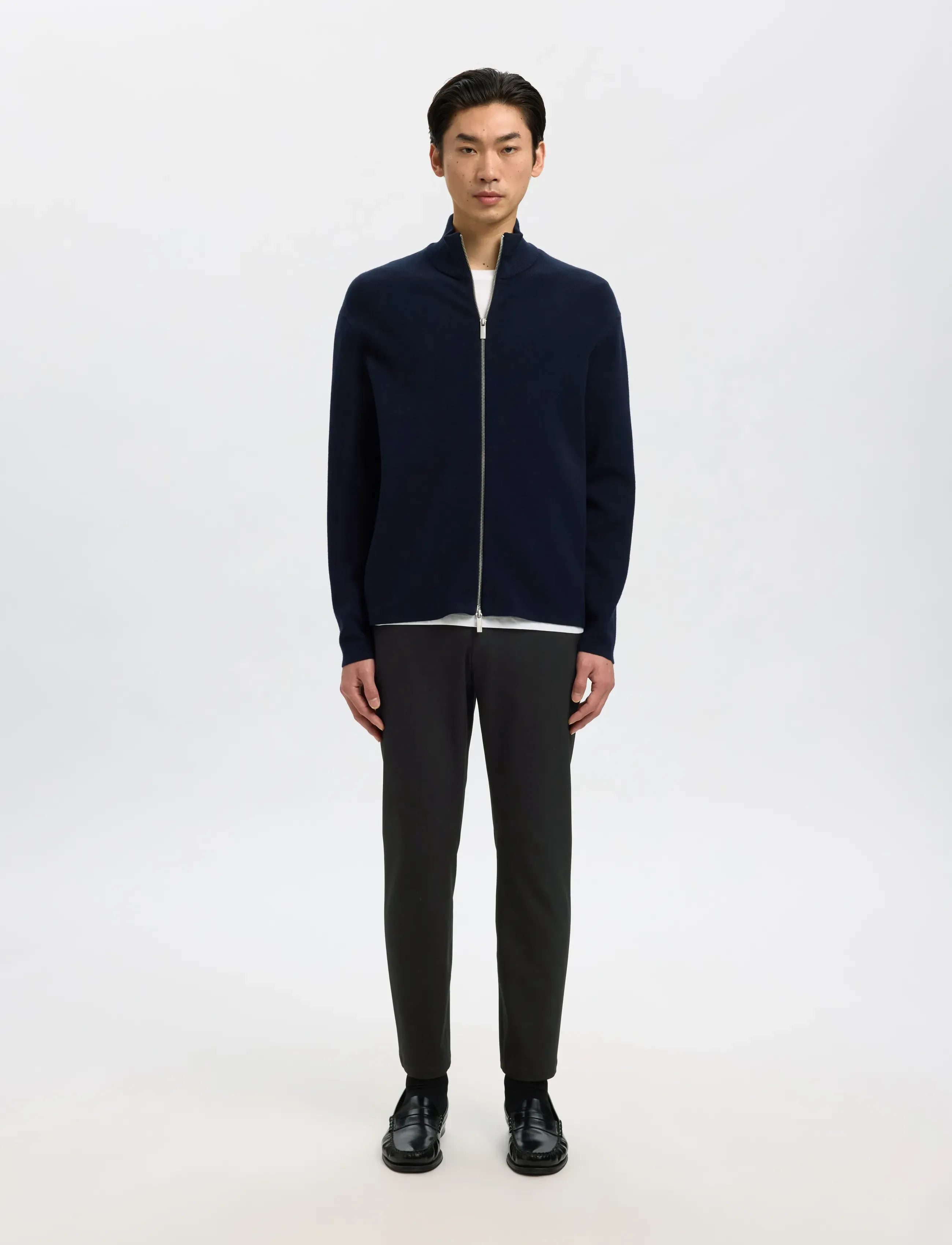 Selected - SLM175-SLIM ROBERT FLEX PANTS NOOS - anzugshosen - black - 5