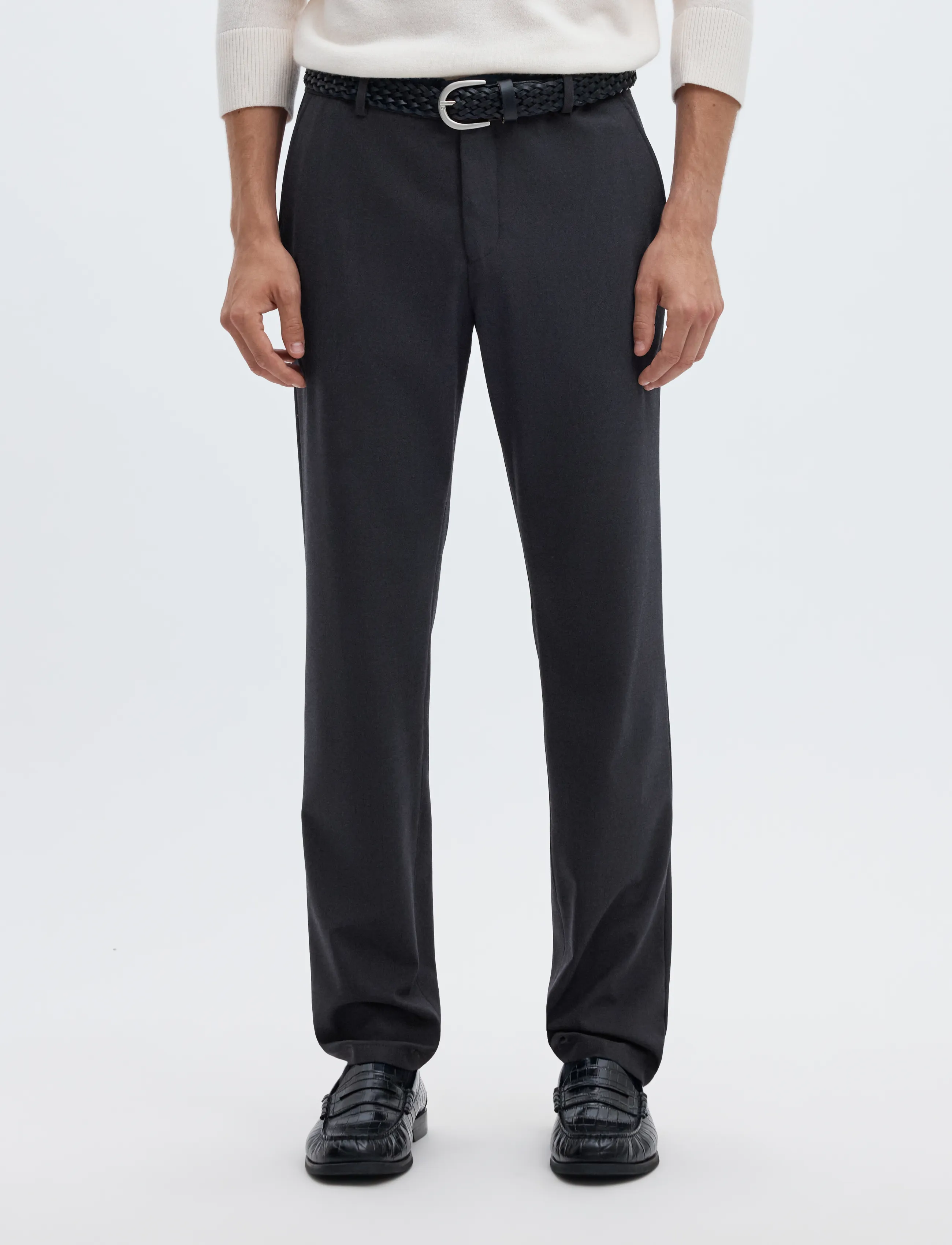 Selected - SLM175-SLIM ROBERT FLEX PANTS NOOS - kostymbyxor - dark sapphire - 0