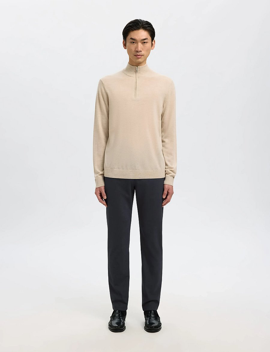 Selected - SLM175-SLIM ROBERT FLEX PANTS NOOS - pantalons habillés - dark sapphire - 0