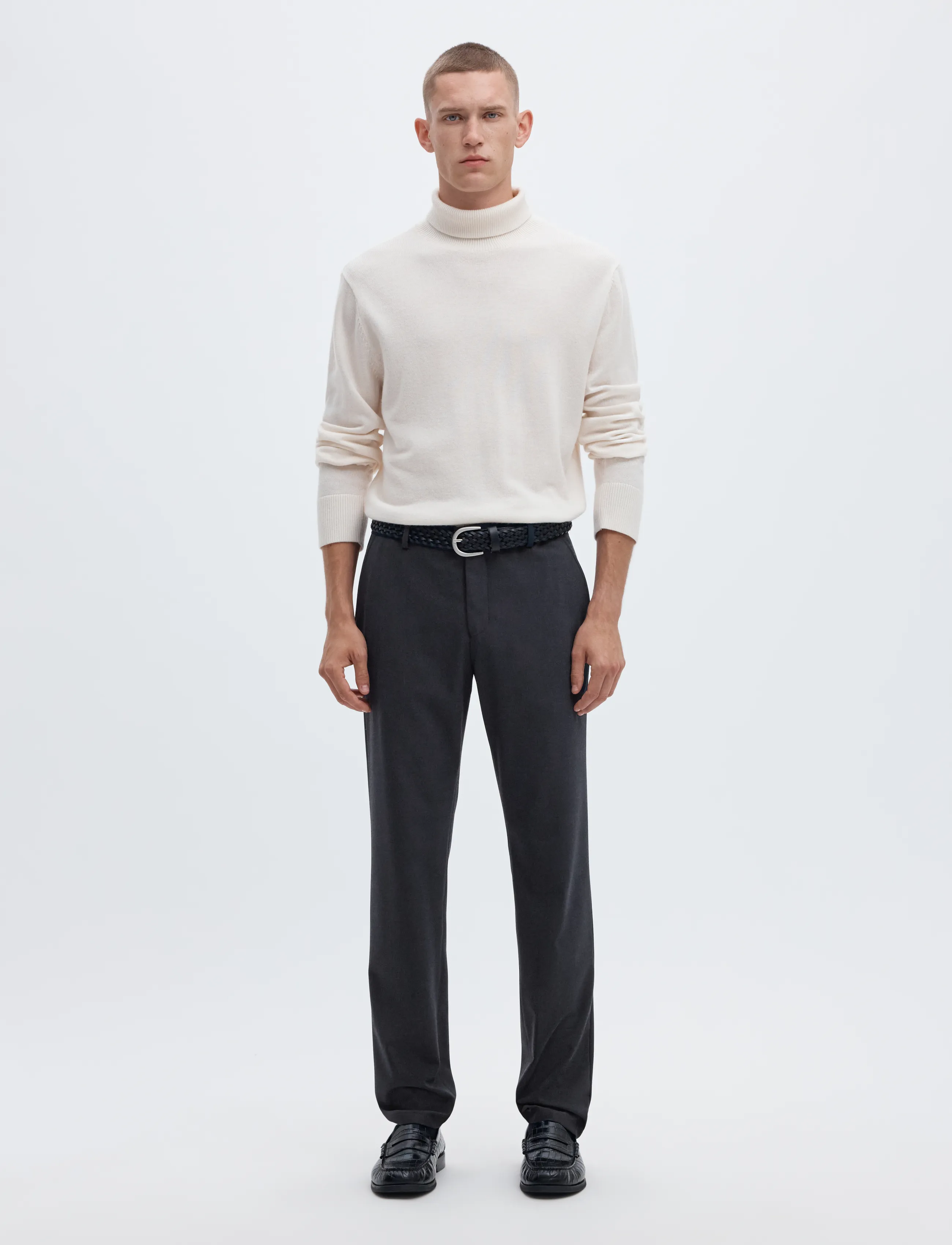 Selected - SLM175-SLIM ROBERT FLEX PANTS NOOS - kostymbyxor - dark sapphire - 3