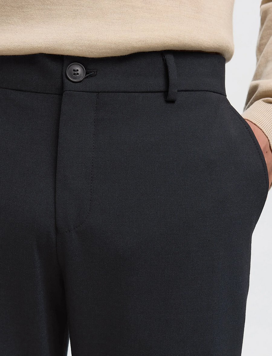 Selected - SLM175-SLIM ROBERT FLEX PANTS NOOS - pantalons habillés - dark sapphire - 3