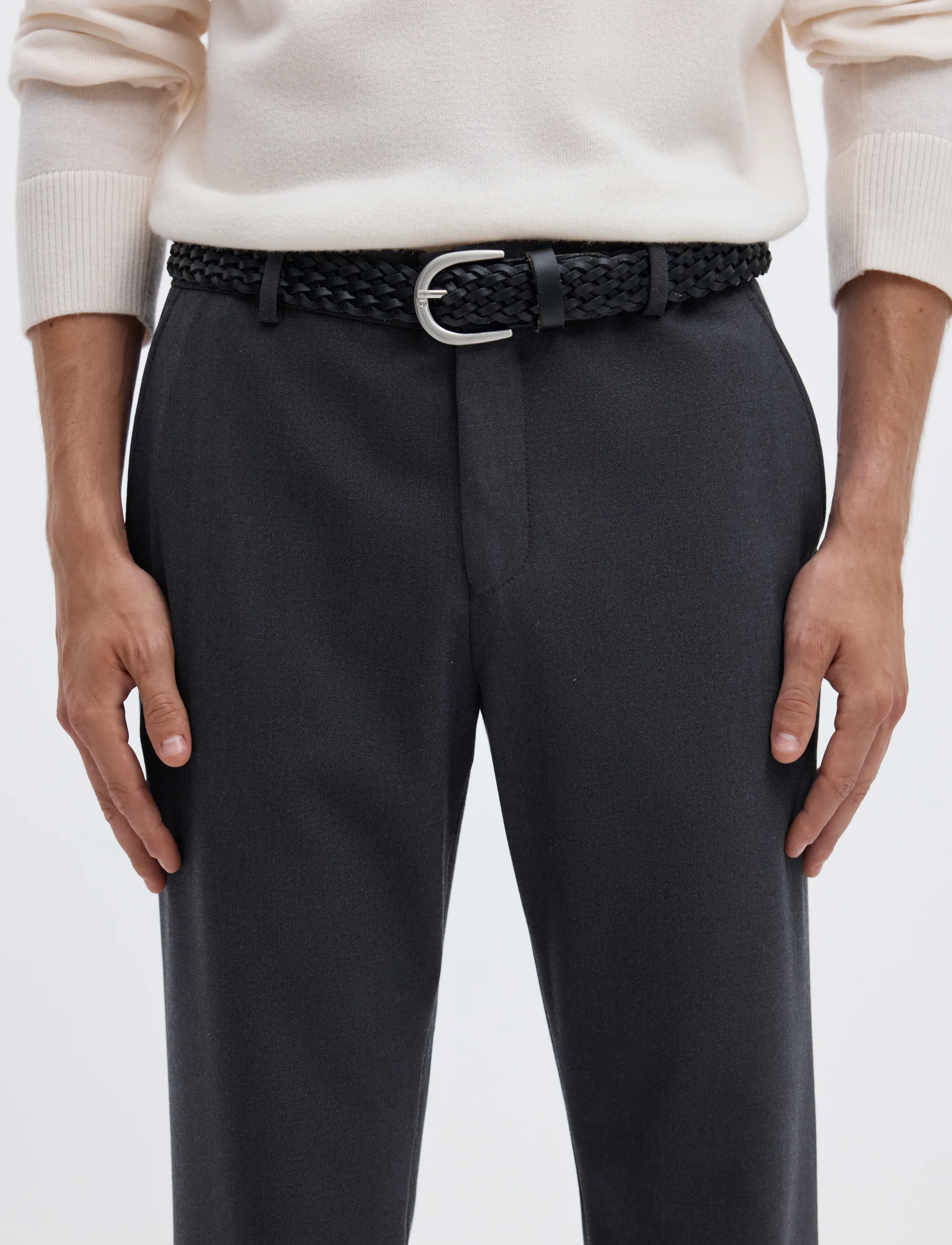 Selected - SLM175-SLIM ROBERT FLEX PANTS NOOS - kostymbyxor - dark sapphire - 4