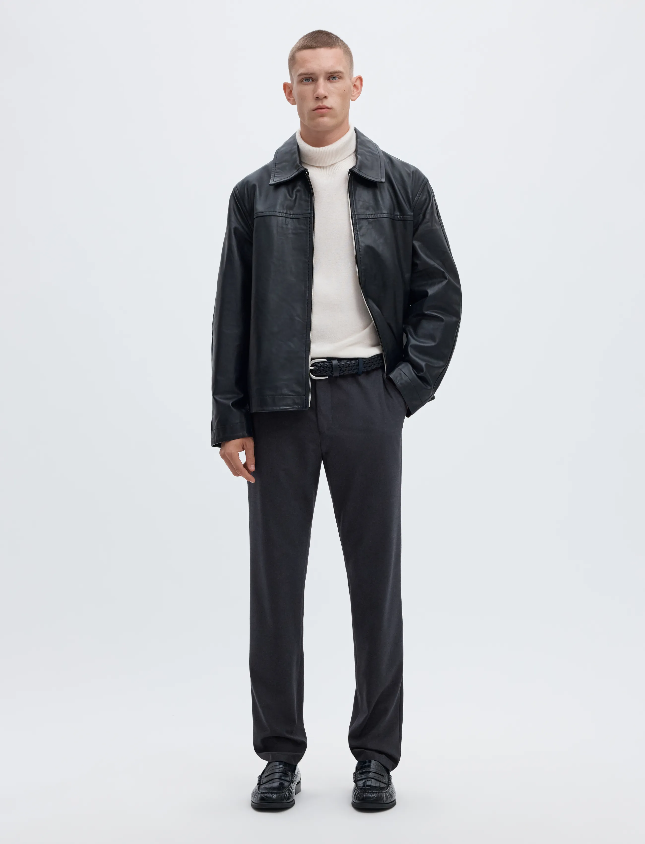 Selected - SLM175-SLIM ROBERT FLEX PANTS NOOS - kostymbyxor - dark sapphire - 5