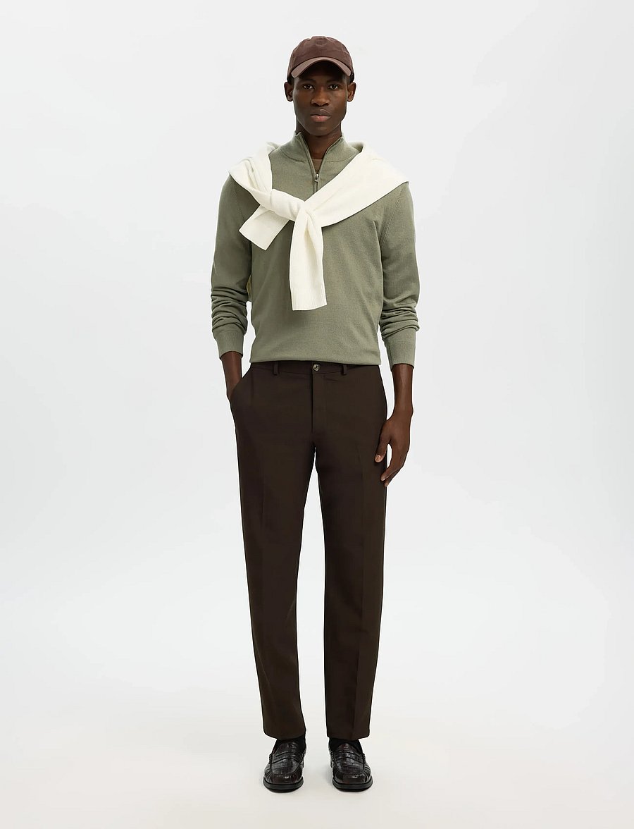 Selected - SLM175-SLIM ROBERT FLEX PANTS NOOS - anzugshosen - delicioso - 5