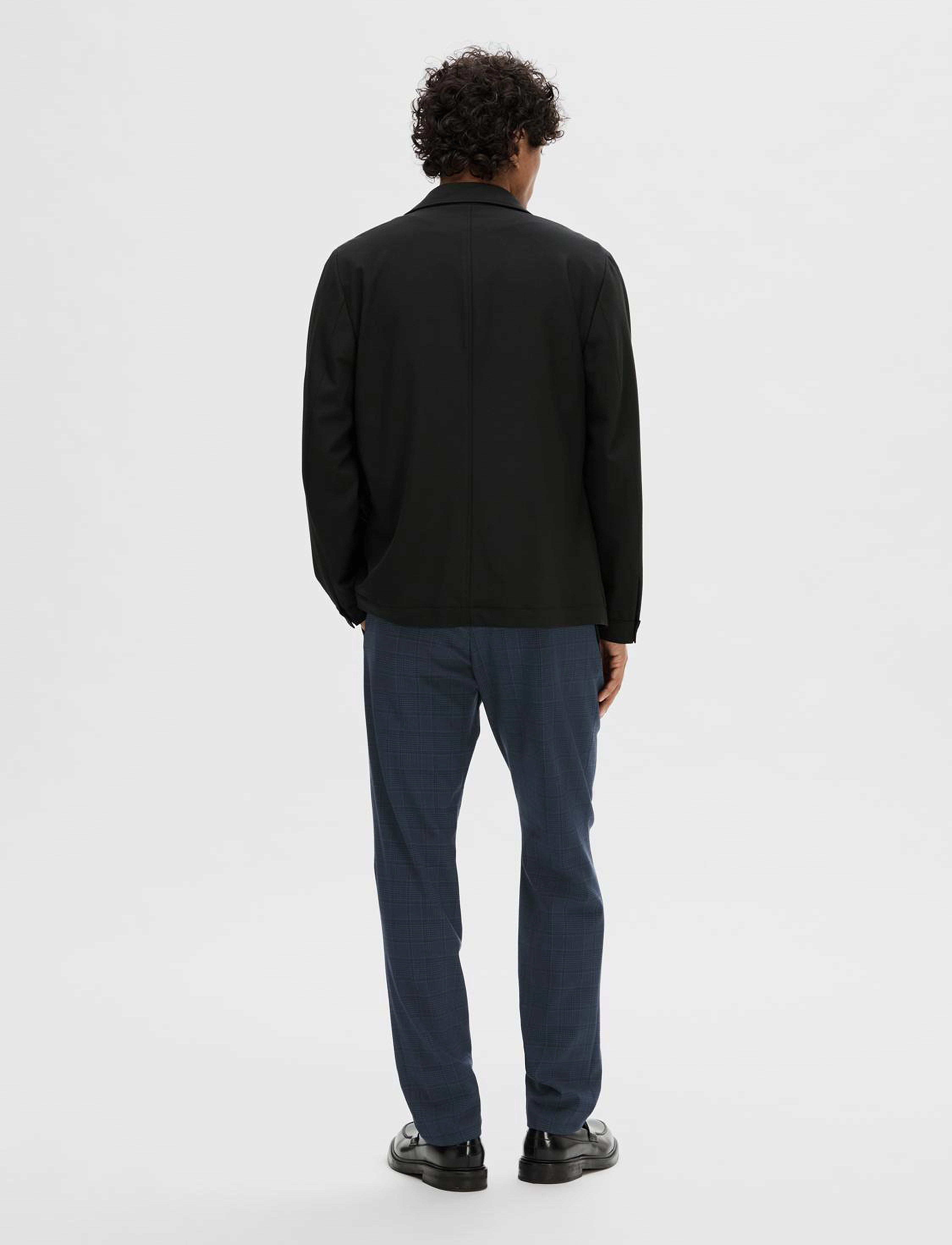 Selected - SLH175-SLIM ROBERT DES FLEX PANTS NOOS - blue depths - 2