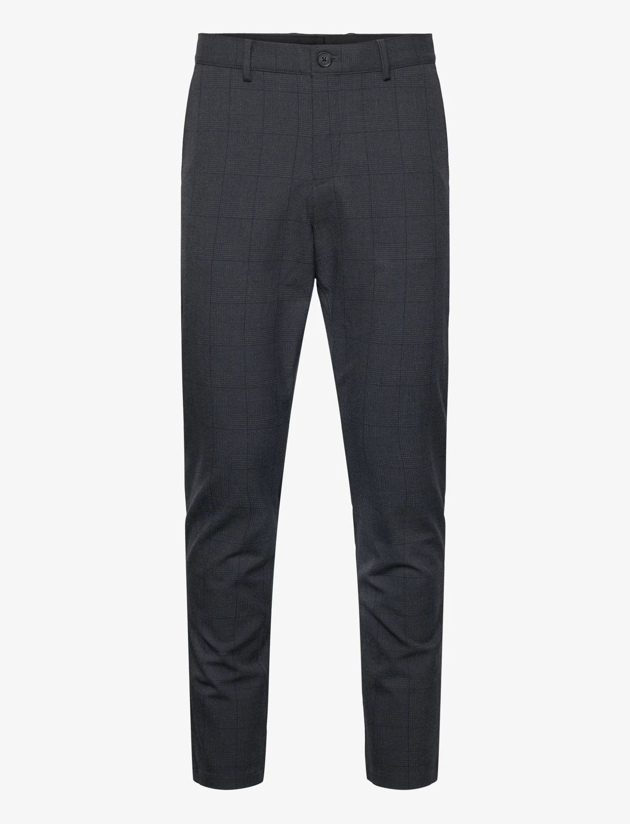 Selected Homme - SLH175-SLIM ROBERT DES FLEX PANTS NOOS - formal trousers - grey - 0