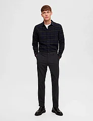 Selected Homme - SLH175-SLIM ROBERT DES FLEX PANTS NOOS - formal trousers - grey - 5