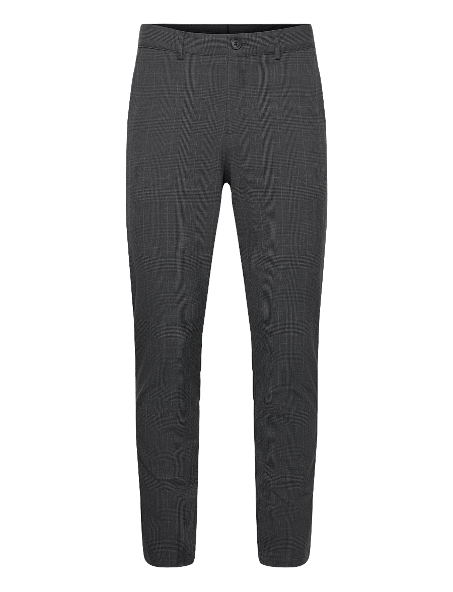 Selected - SLH175-SLIM ROBERT DES FLEX PANTS NOOS - grey melange - 1