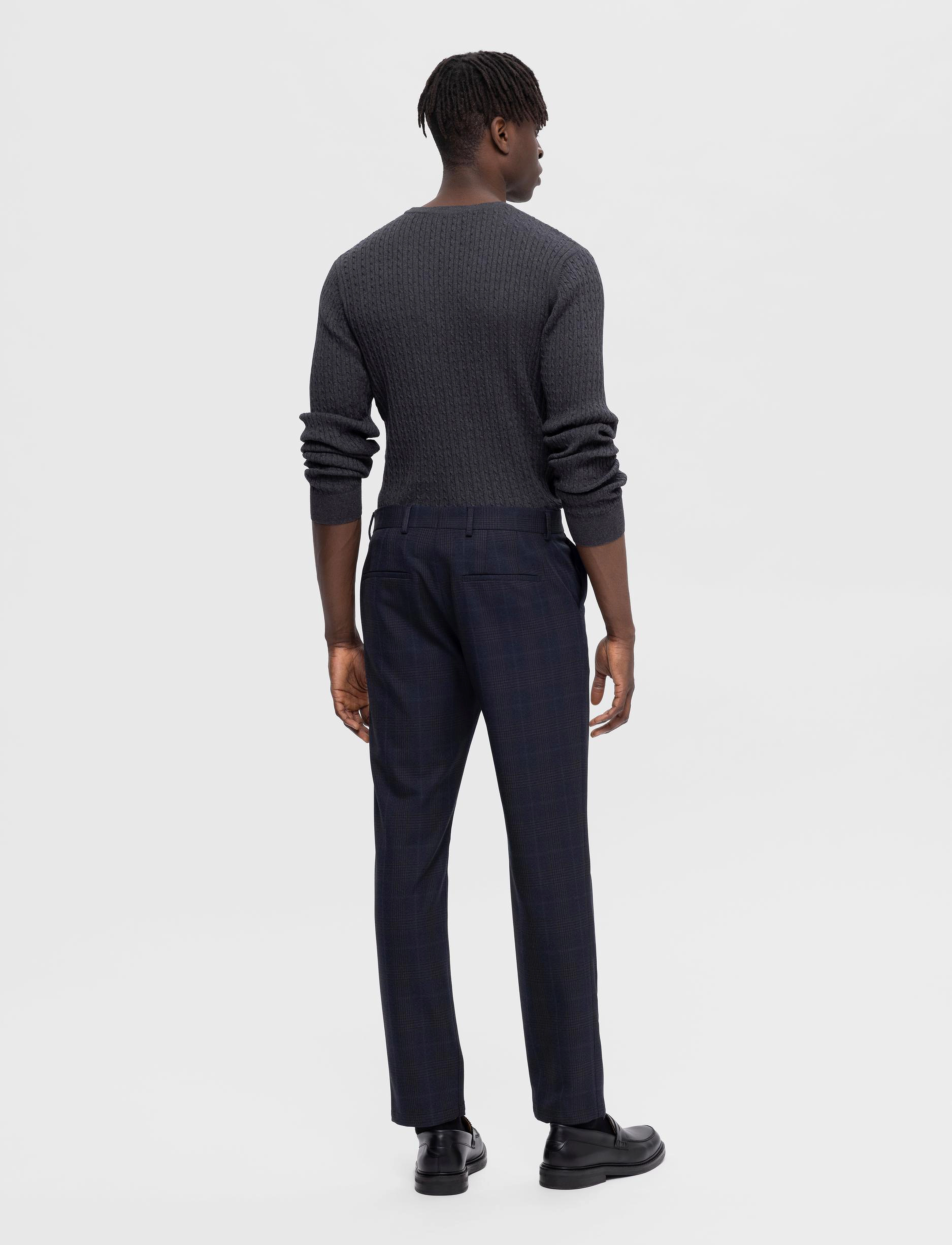 Selected - SLH175-SLIM ROBERT DES FLEX PANTS NOOS - Ülikonnapüksid - navy blazer - 3