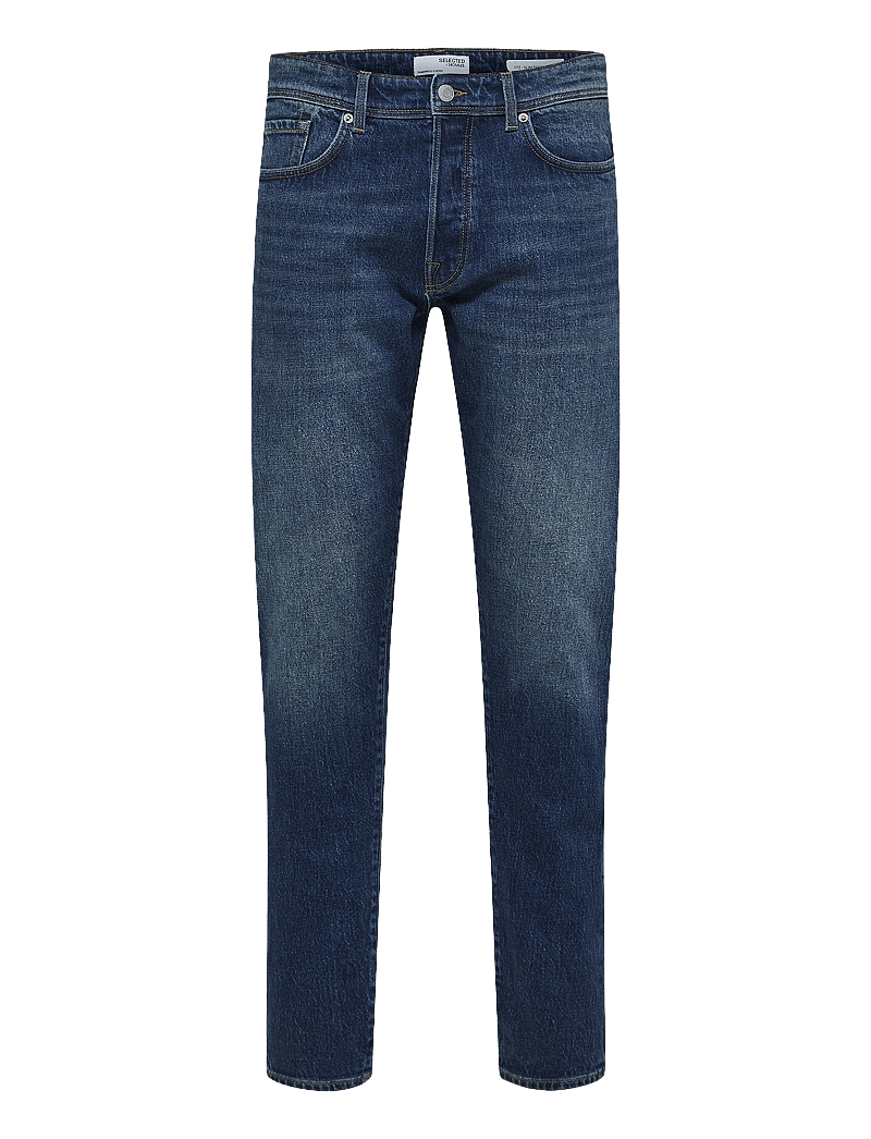 Selected - SLH172-SLIMTAPE TOBY 3302 M.B JNS NOOS - slim jeans - blue denim - 1