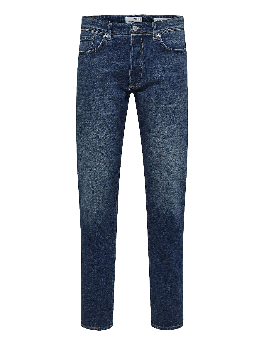 Selected - SLH172-SLIMTAPE TOBY 3302 M.B JNS NOOS - slim-fit jeans - blue denim - 1