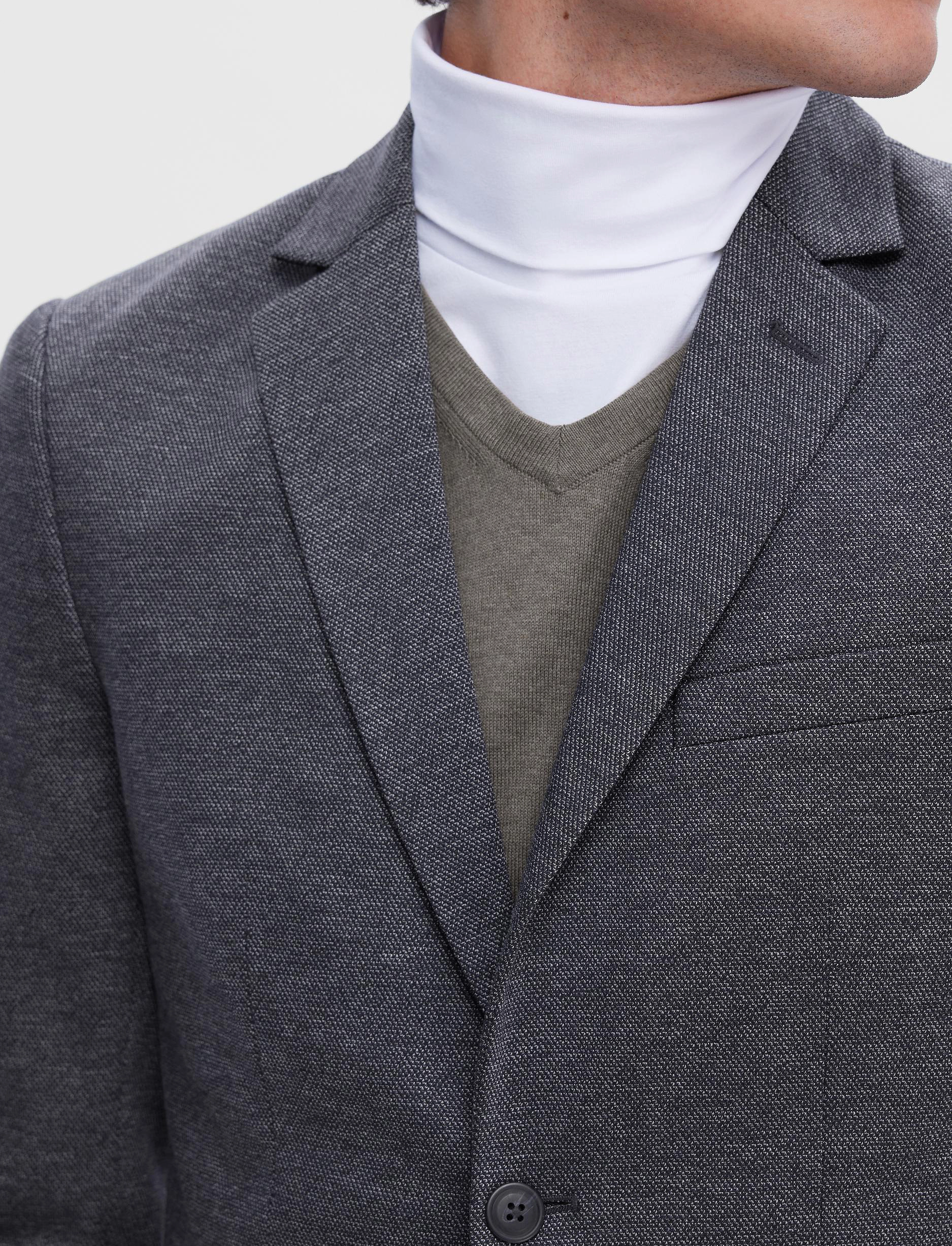 Selected Homme - SLHSLIM-AITORJERSEY BLUE BLZ FLEX B NOOS - dark sapphire - 4
