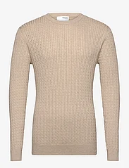 Selected Homme - SLHBERG CABLE CREW NECK NOOS - rundhals - kelp - 0