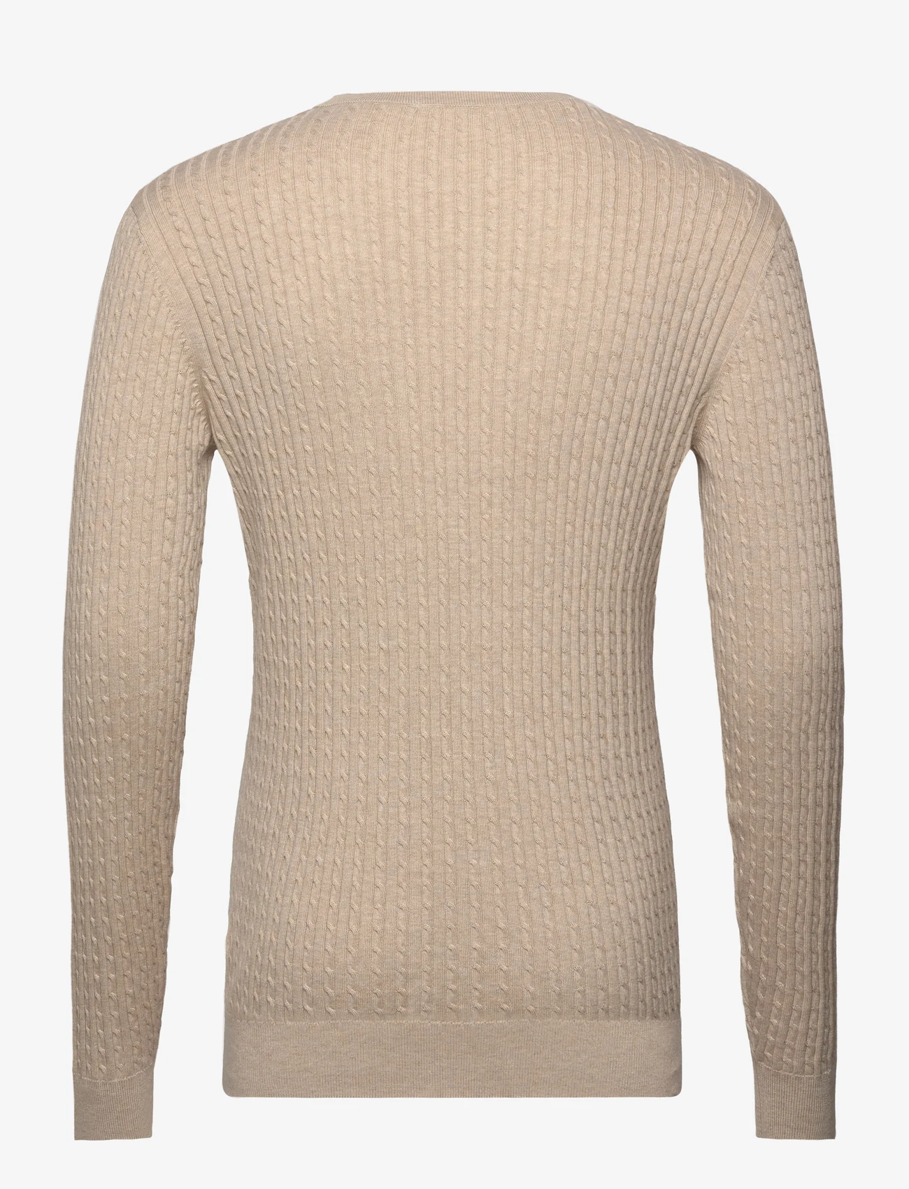 Selected Homme - SLHBERG CABLE CREW NECK NOOS - rundhalsad - kelp - 1