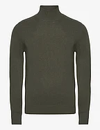SLHNEWCOBAN LS KNIT HIGH NECK W - FOREST NIGHT