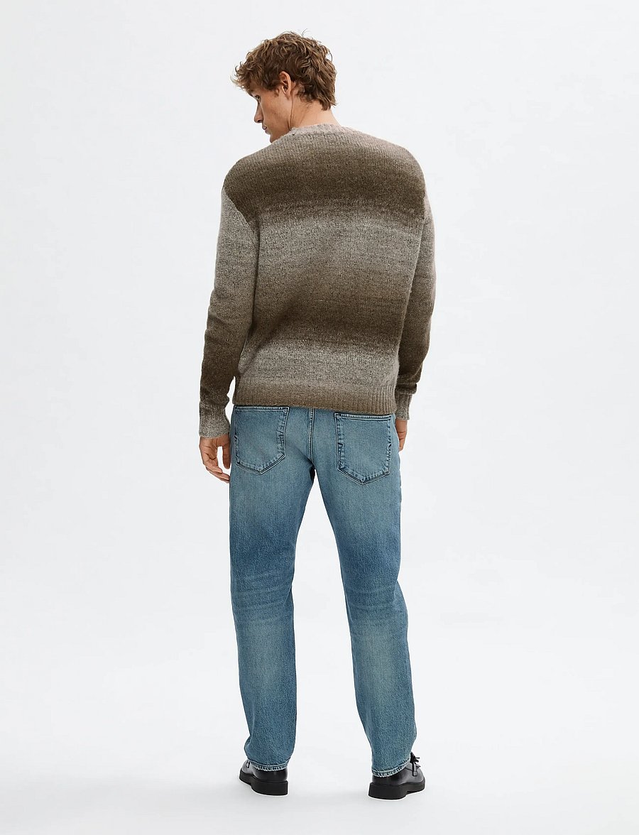 Selected - SLHGAARD RELAXED LS KNIT CREW NECK - rund hals - chinchilla - 2