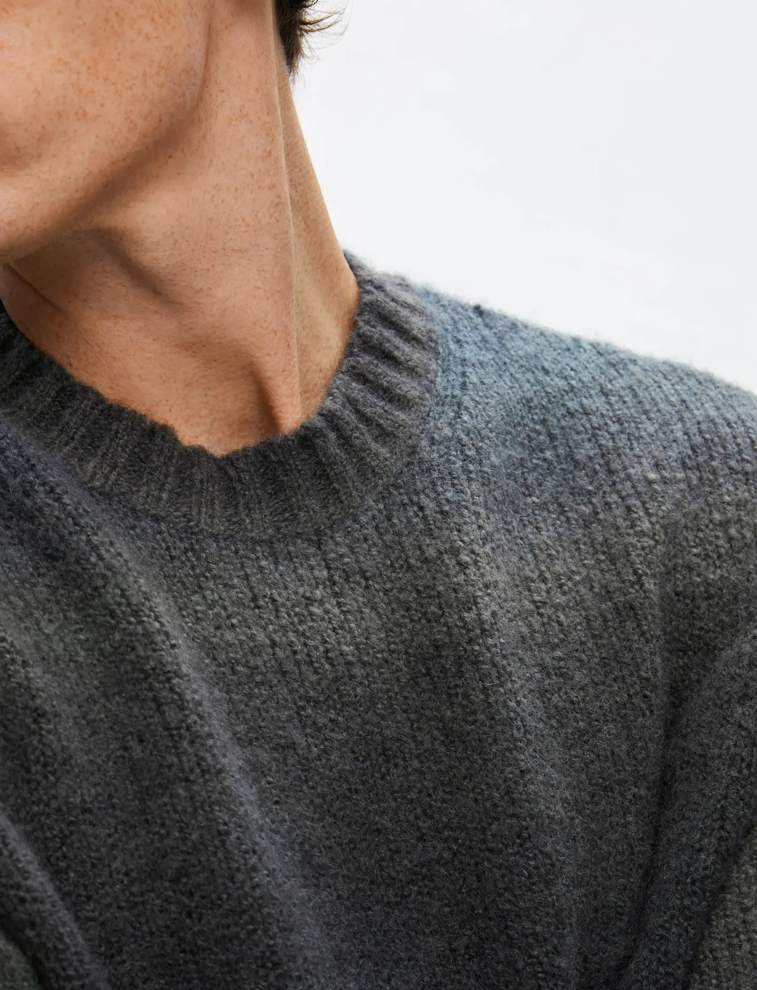 Selected - SLHGAARD RELAXED LS KNIT CREW NECK - rundhals - sky captain - 4