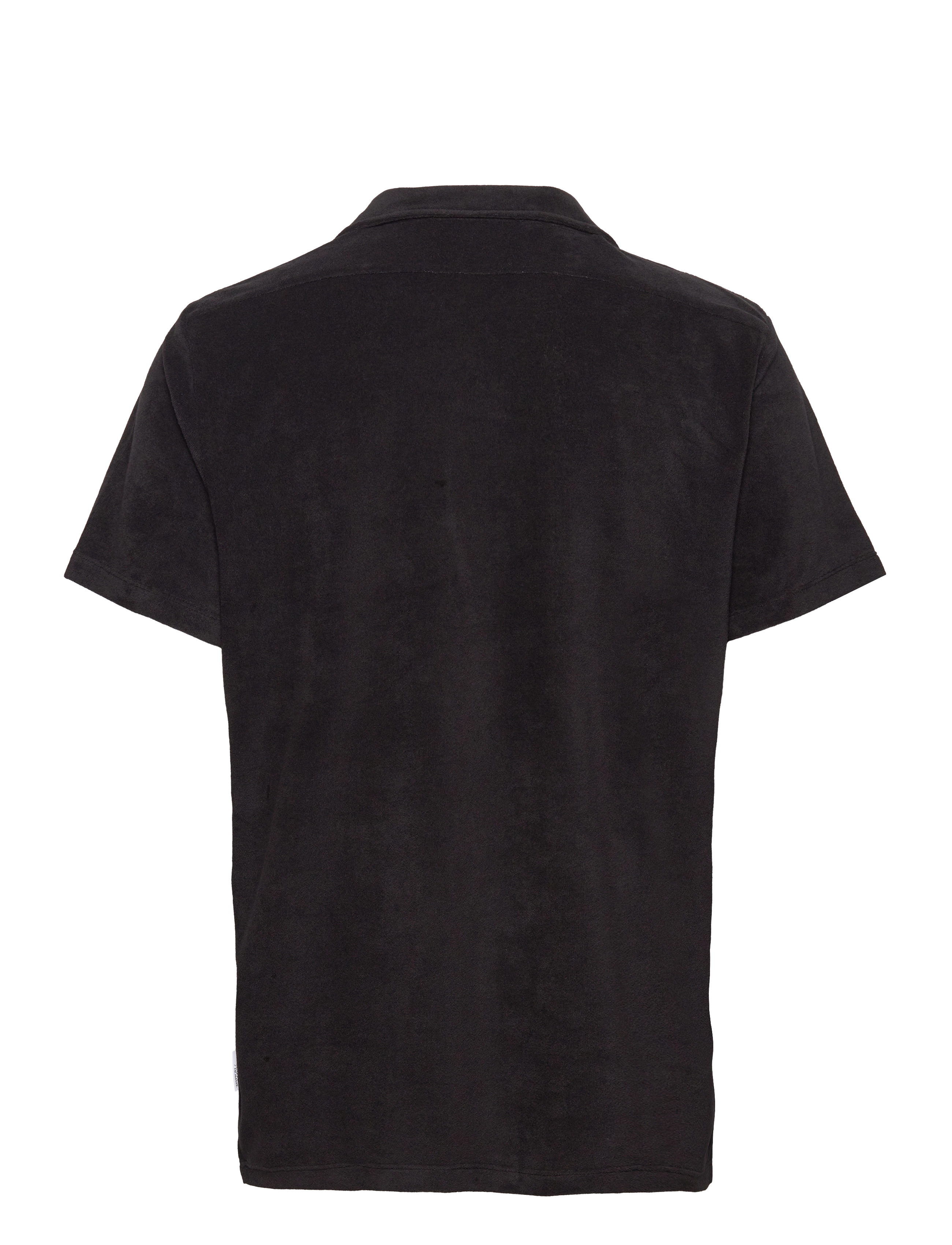 Selected - SLHRELAX-TERRY SS RESORT POLO EX - kortärmade pikéer - black - 1