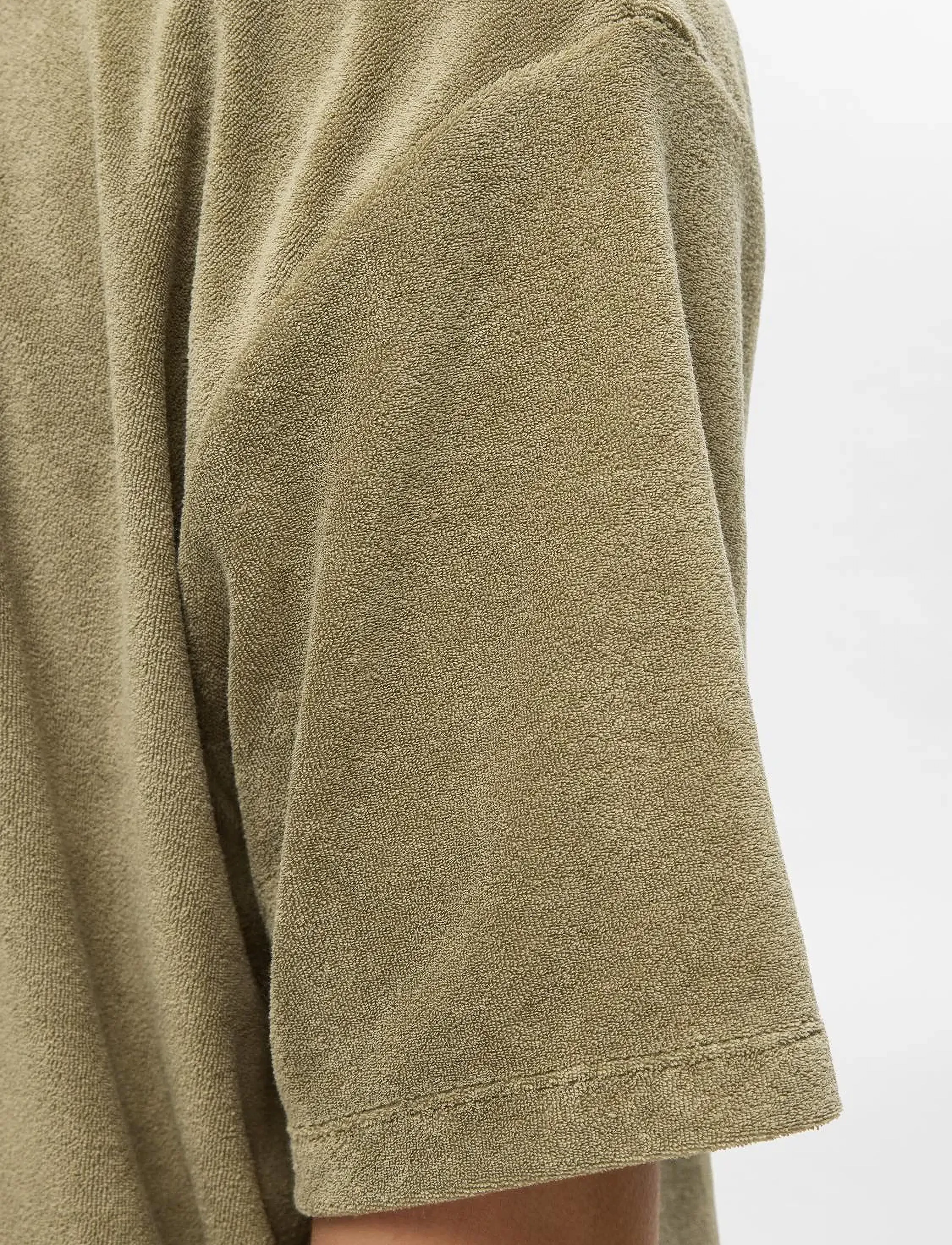 Selected - SLHRELAX-TERRY SS ZIP POLO EX - krótki rękaw - vetiver - 5