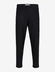 Selected Homme - SLHSTRAIGHT196-PLISSE TROUSER EX - casual - black - 0