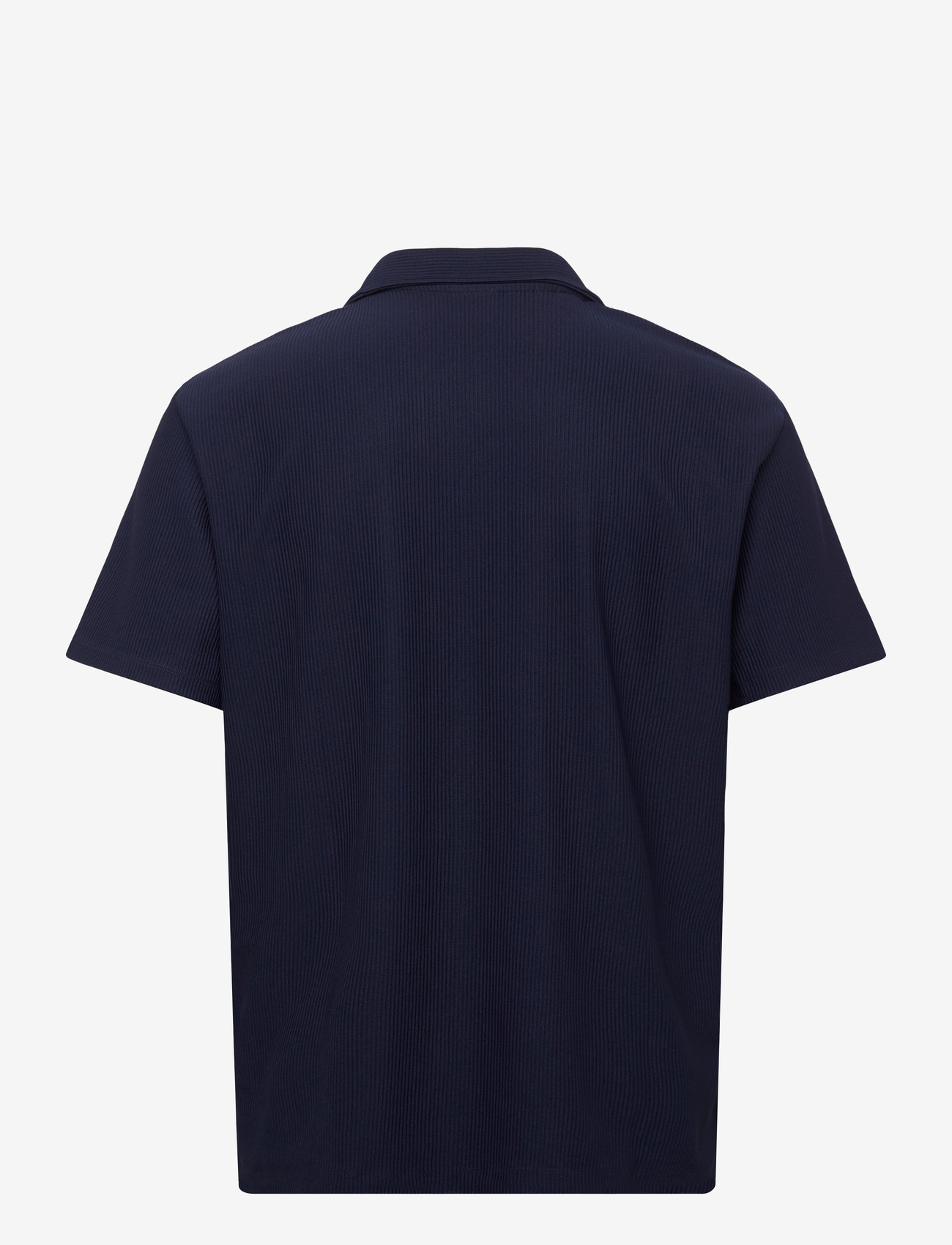 Selected - SLHLOOSE-PLISSE RESORT SS SHIRT EX - kortærmede skjorter - black iris - 2