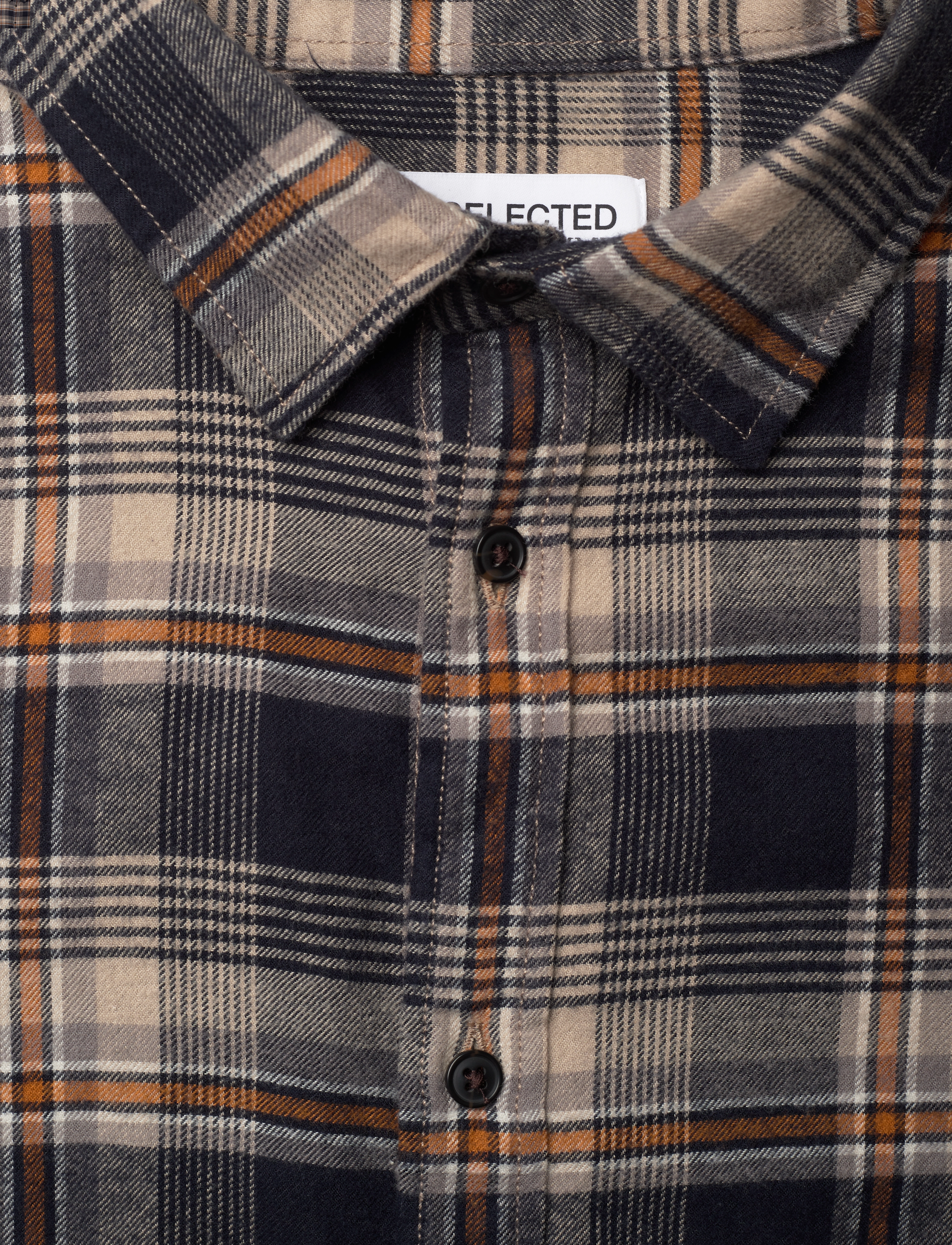 Selected Homme - SLHREGOWEN-FLANNEL SHIRT LS CHECK - sugar almond - 2
