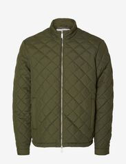 SLHJOHN NEW QUILTED JACKET EX - FOREST NIGHT
