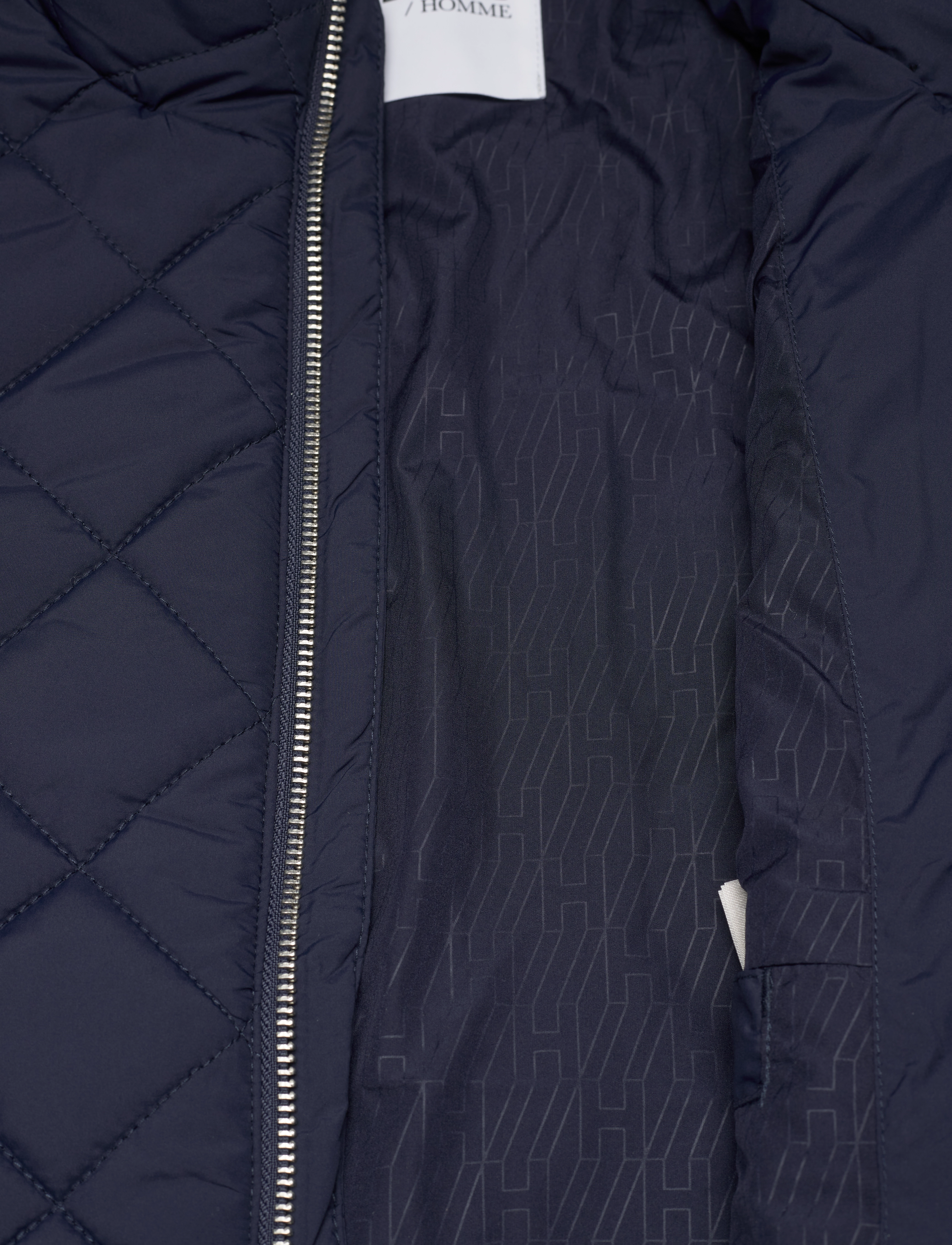 Selected - SLHJOHN NEW QUILTED JACKET EX - navy blazer - 4