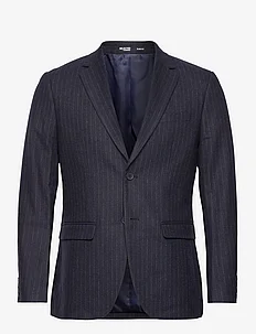 SLHSLIM-AYR PINSTRIPED BLZ B, Selected Homme