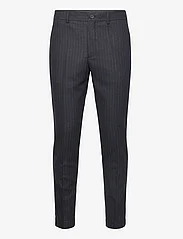 Selected Homme - SLHSLIM-AYR PINSTRIPED TRS - pantalons - navy blazer - 0