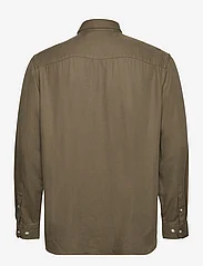 Selected Homme - SLHREGOWEN-JOBO TENCEL SHIRT LS - casual overhemden - burnt olive - 1