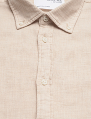 Selected Homme - SLHRELAXROBIN-DRAKE SHIRT - basic skjortor - chinchilla - 7