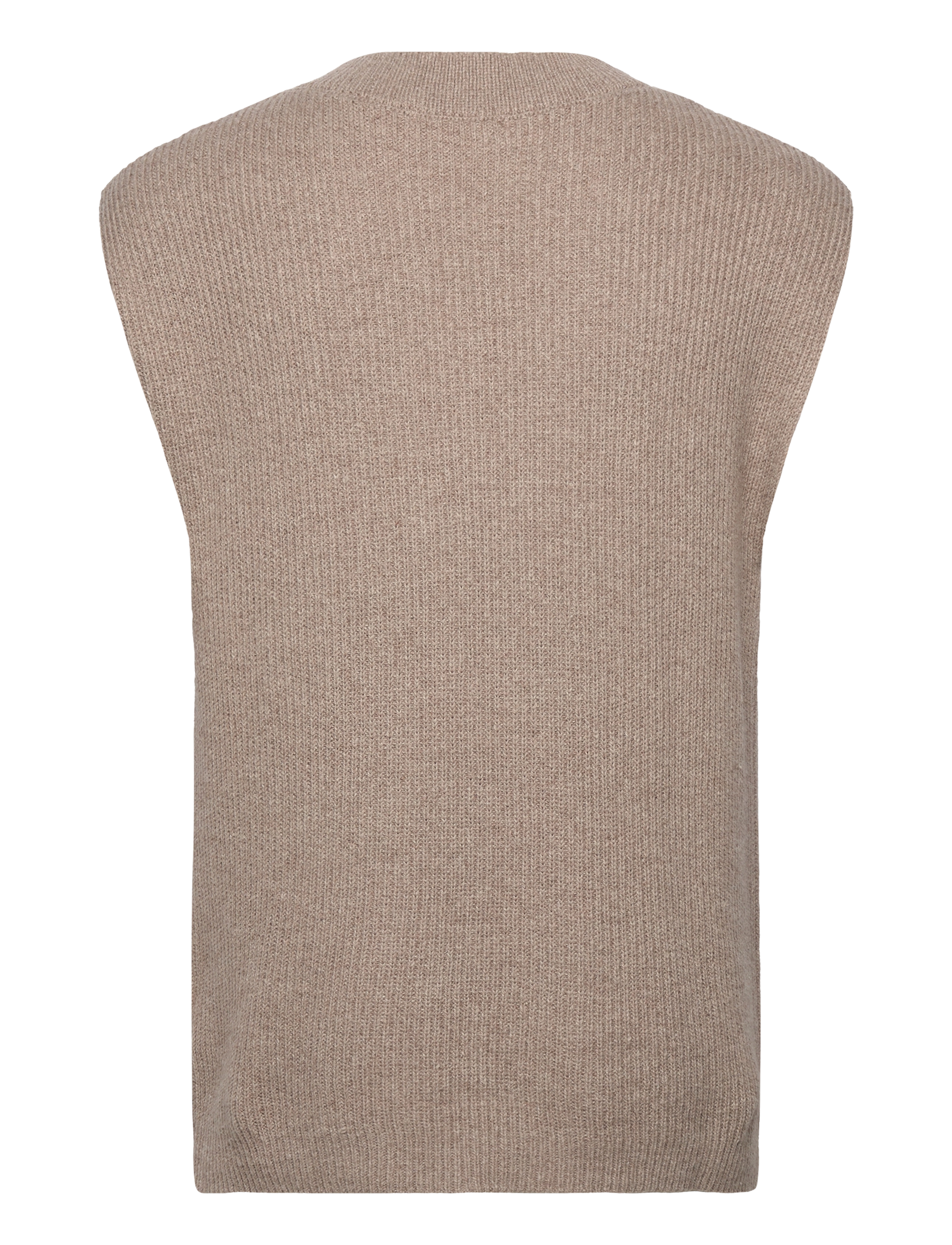 Selected Homme - SLHRONN RELAXED KNIT VEST B - chinchilla - 1