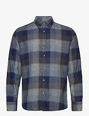 Selected Homme - SLHREGROBIN-FLANNEL CHECK SHIRT - checkered shirts - dark blue - 0