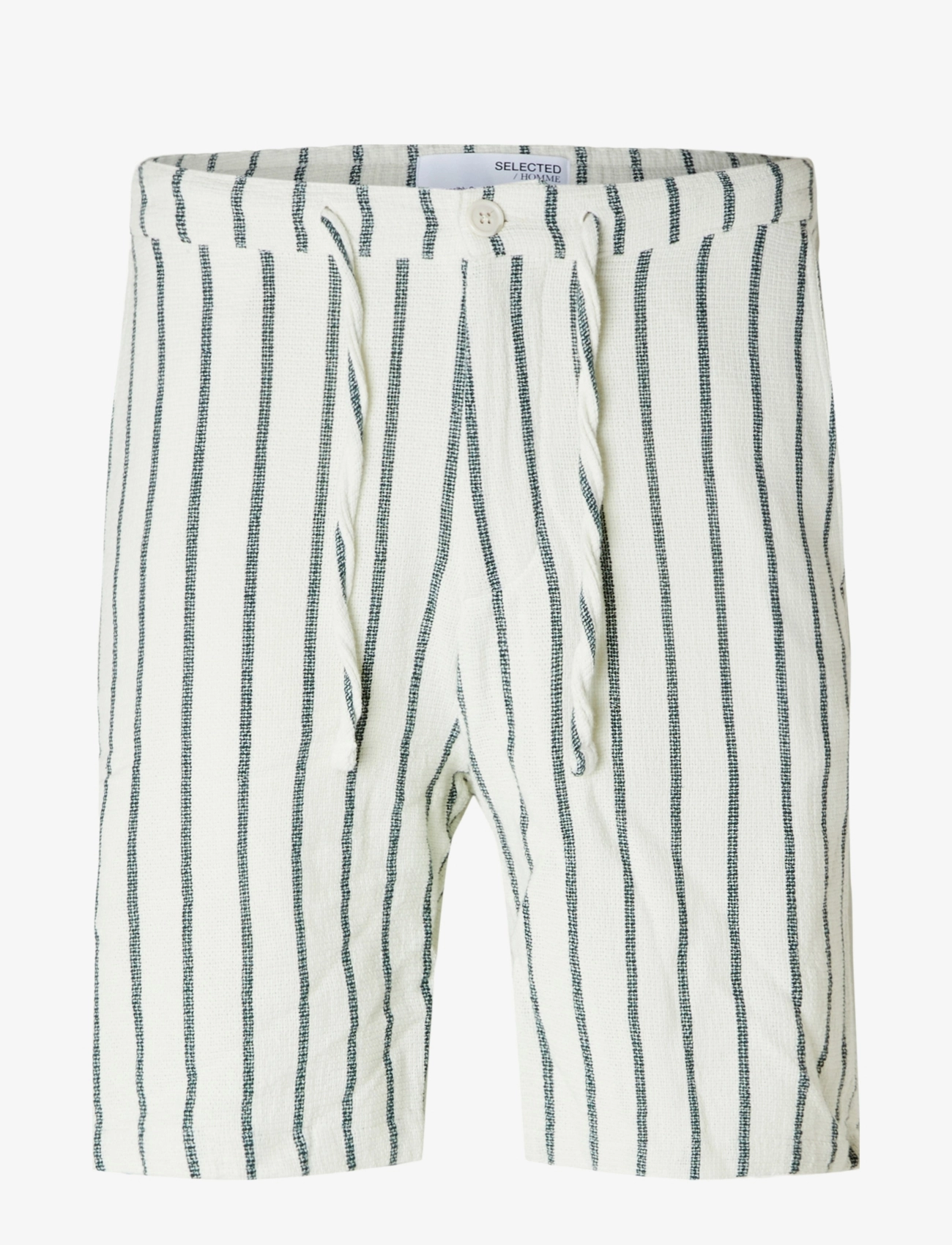 SELECTED Slhregsal Shorts Cream - S - Herren