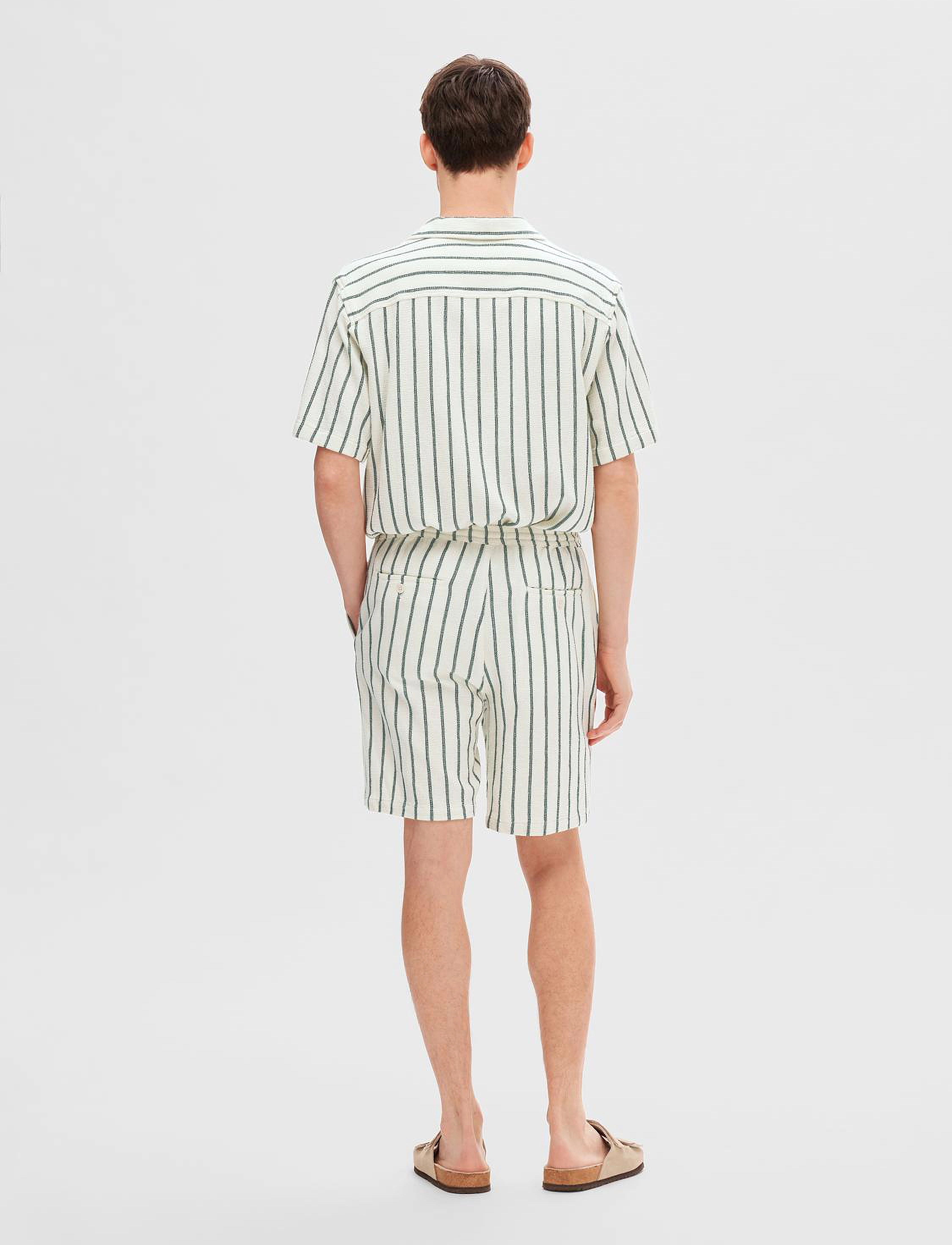 Selected - SLHREGSAL SHORTS - casual shorts - eden - 2