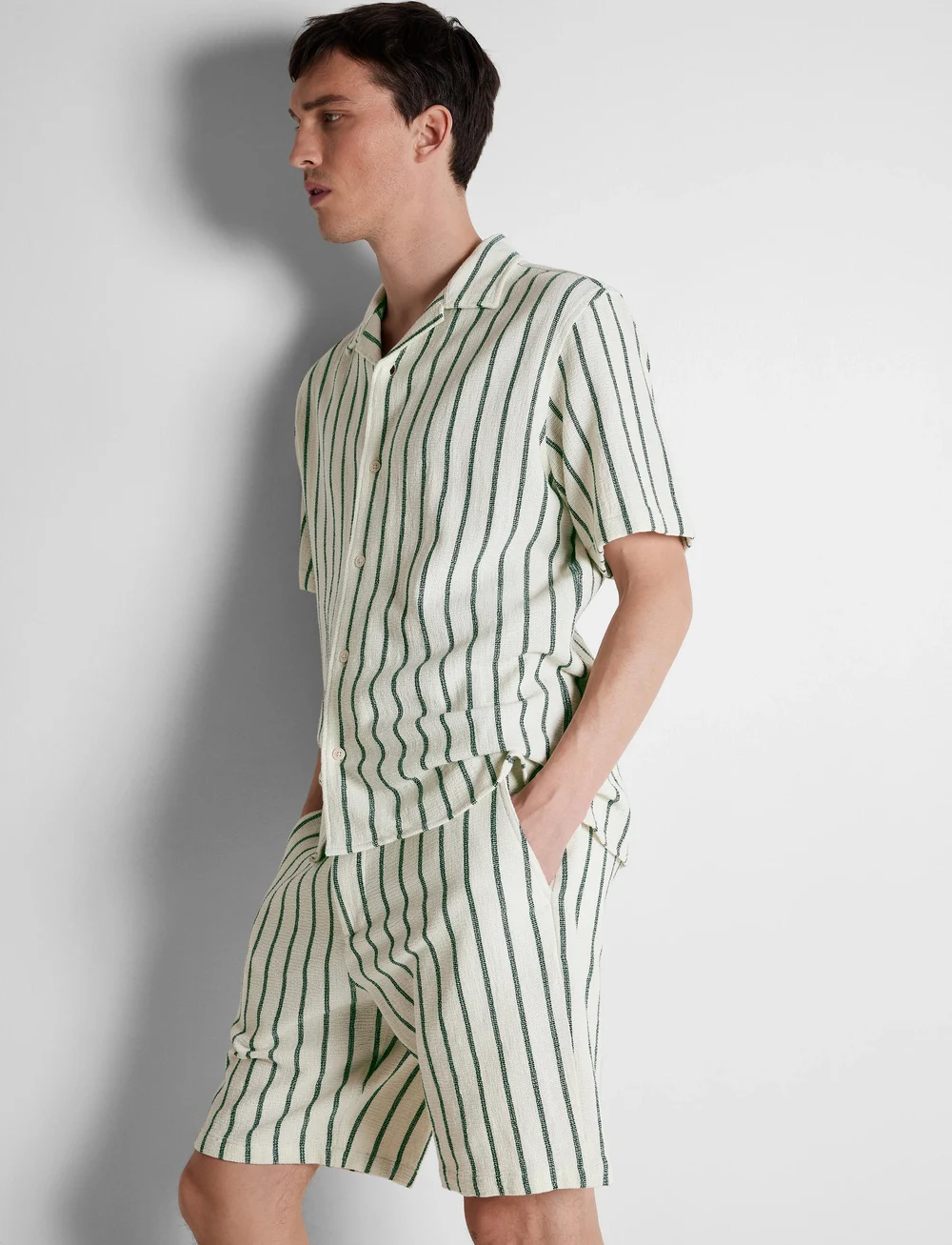 Selected - SLHCOMFORT-BRODY-SAL SHORTS W - kasdienio stiliaus šortai - eden - 5