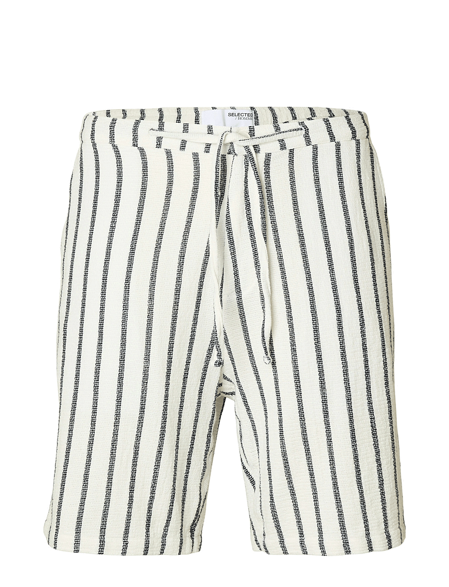 Selected - SLHREGSAL SHORTS - casual shorts - egret - 1
